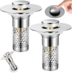 Bathroom Sink Drain Strainer 2 Pack