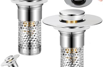 Bathroom Sink Drain Strainer 2 Pack