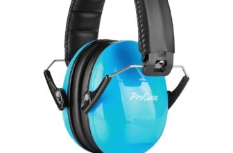 ProCase Kids Noise Reduction Earmuff, Blue