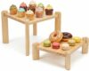 50% OFF Wood Charcuterie Boards 2PCs Buffet Risers Tiered Food Display