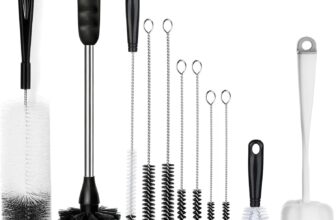 50% off ALINK 11-Pack Bottle Cleaning Brush Set – Long Handle Bottle Cleaner for Washing Narrow Wine