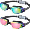 NSSIW Kids Goggles for 4-16, Kids Swimming Goggles Anti Fog No Leaking
