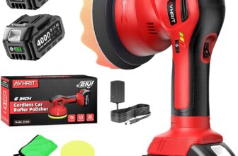 6 Inch Cordless Buffer Polisher Kit