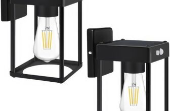 50% off 2 Pack Metal Solar Wall Lights