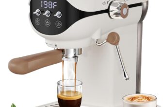 Nesskoko 20 Bar Semi Automatic Espresso Machine