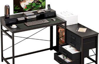 40% OFF L Shaped Computer Desk