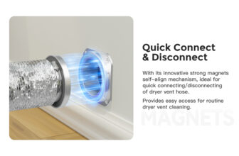 50% off Magnetic Dryer Vent Coupling DV180