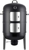 41% off Realcook Vertical 20 Inch Steel Charcoal Smoker