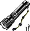 50%off super bright usb-c rechargeable led flashlight