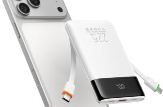 50% off VEGER Portable Charger&Built in Cables