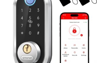 50% off SMONET Smart Deadbolt Fingerprint Lock