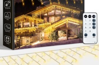 50% Code DREAMLAND 50FT Christmas Icicle Lights