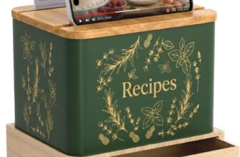 40% Off Orionstar Recipe Box Set with Wooden Drawer