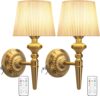 40% off Battery Operated Wall Sconce Set of 2
