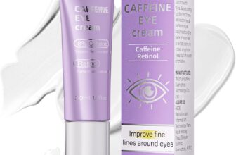 55% OFF 8% Caffeine Eye Cream & Retinol Under Eye Cream