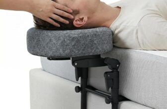 60%OFF!!!Adjustable 18″ Height Massage Headrest for Bed