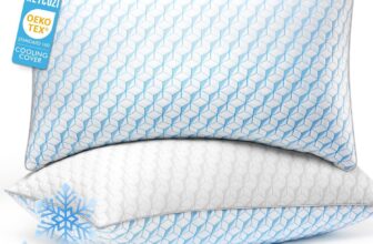 50%+ 27% Coupon Cooling Pillows Queen Size 2 Pack for Sleeping