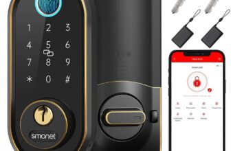 50% off SMONET Smart Deadbolt Fingerprint Lock