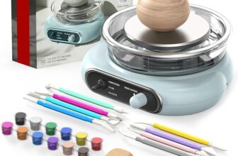 40% off Mini Pottery Wheel Kit – 4.7″ Electric Clay Wheel