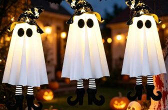 30% off 3Pcs Hanging Ghosts Halloween Decor