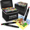 50% off 120 Colors Alcohol Markers