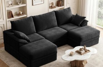 30% OFF 107″ Modular Sectional Sofa Boneless Couch