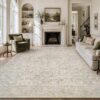 50% off Floral Area Rug for Living Room Carpet 5×7 ft