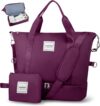 50% 2pcs Weekender Bags with Shoes Compartment