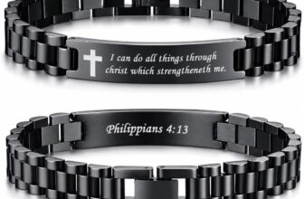 55% off  Christian Cross Bracelet for Men Women
