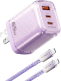 40% off Port Fast Charging Block with 3.3ft 60W Cable