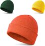 3/4Pack Beanie Hats for Men Spring Summer Autumn Winter Slouchy Beanies for Women Teenage