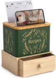 40% Off Orionstar Recipe Box Set with Wooden Drawer