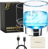 50% off Spinning Whiskey Glasses with RGB LED Lights