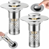 40% off Bathroom Sink Drain Strainer 2 Pack