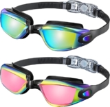 NSSIW Kids Goggles for 4-16, Kids Swimming Goggles Anti Fog No Leaking