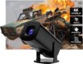 50% Code Mini Projector 4K 1080P Support