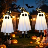 30% off 3Pcs Hanging Ghosts Halloween Decor
