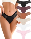 50% OFF ALL OF SHE Seamless Underwear Women Pack Thongs