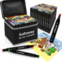 50% off 120 Colors Alcohol Markers
