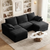 30% OFF 107″ Modular Sectional Sofa Boneless Couch
