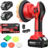 6 Inch Cordless Buffer Polisher Kit