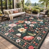 50% off Indoor Outdoor Rug 5x7ft Patio Rug